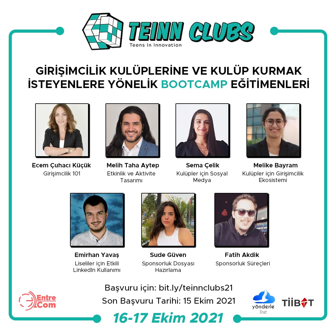 TEINN Clubs Bootcamp #2 | Ekim 2021