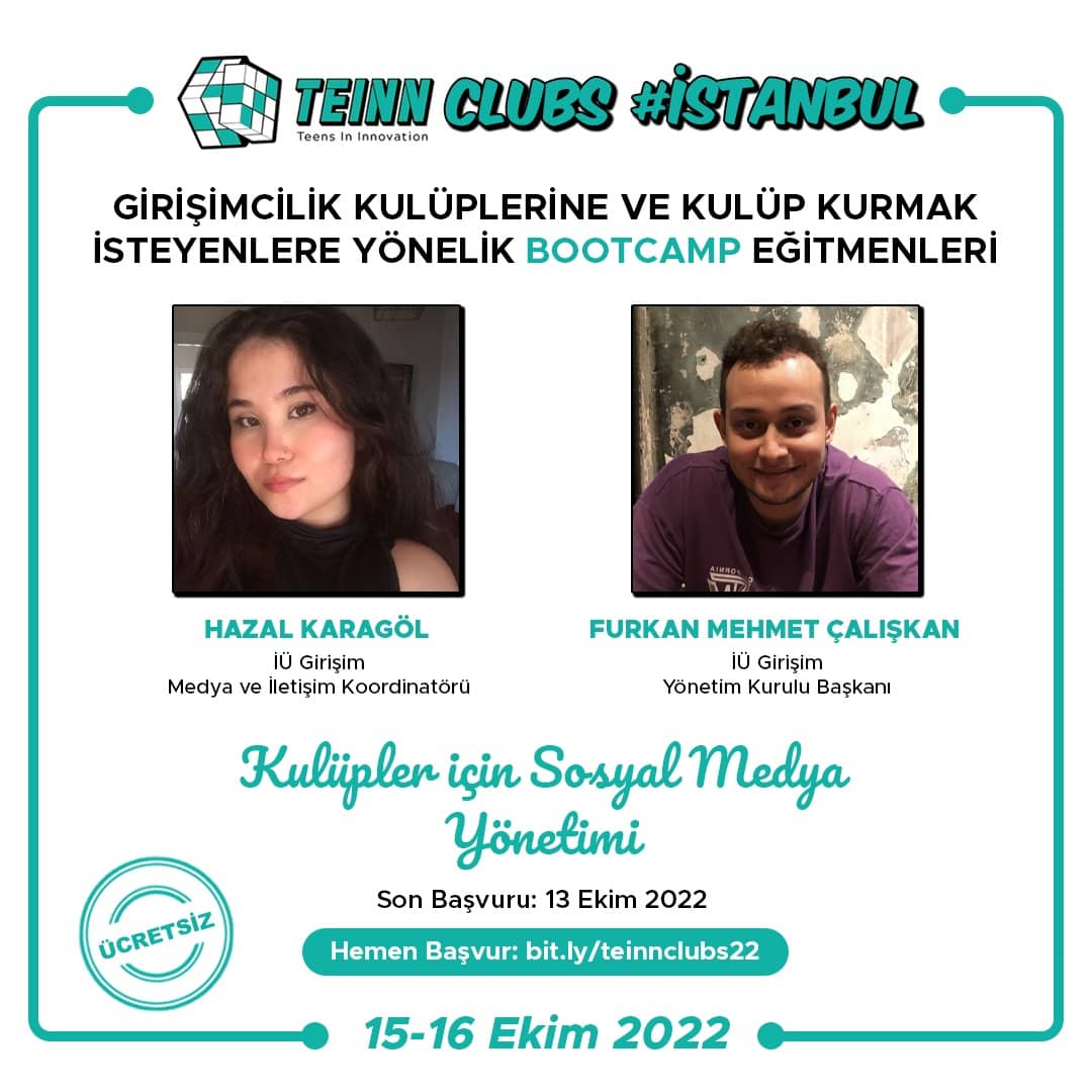 Hasal Karagöl - Furkan Mehmet Çalışkan | TEINN Clubs Bootcamp #İstanbul Eğitmenleri