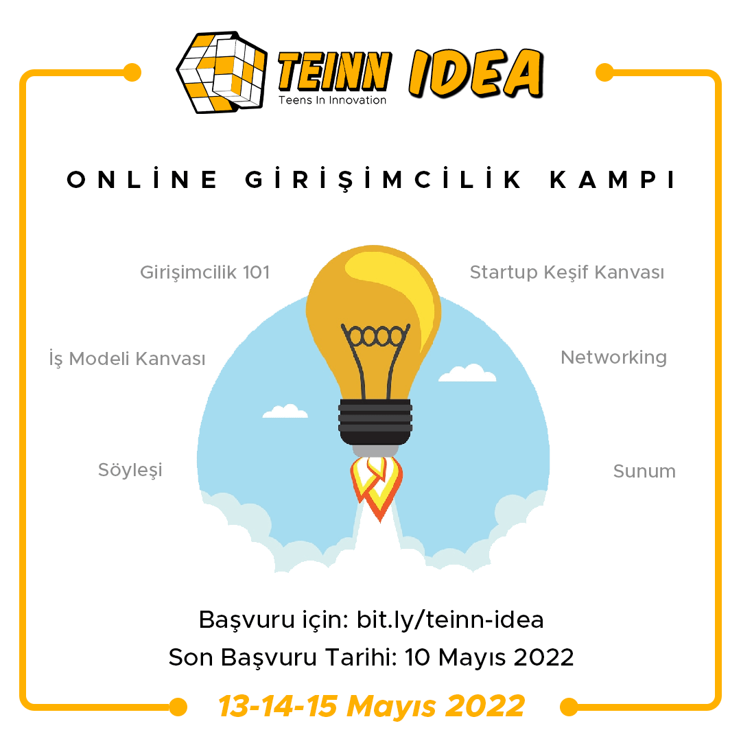 TEINN Idea Online Girişimcilik Kampı | Mayıs 2022